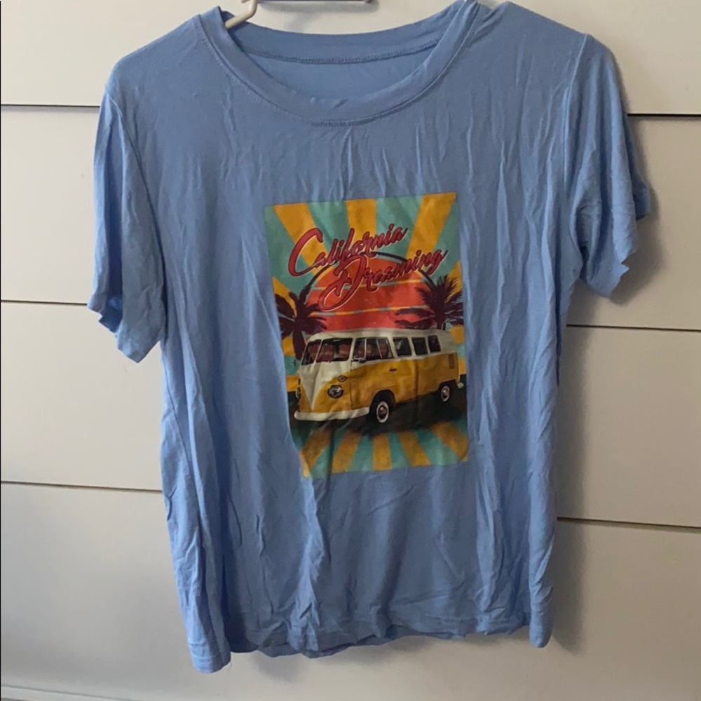 California dreaming tee shirt